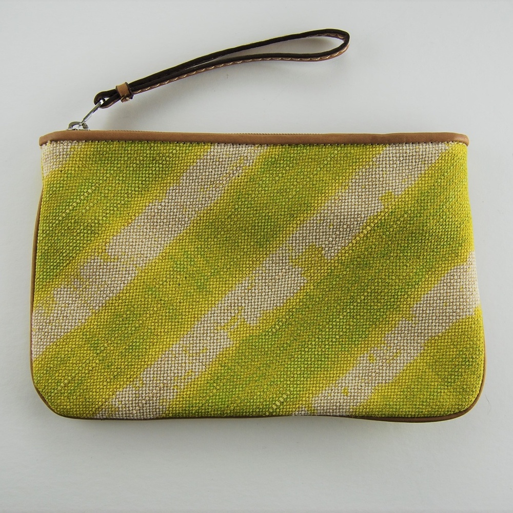 NWOT LOFT Canvas Clutch / Casual Wristlet